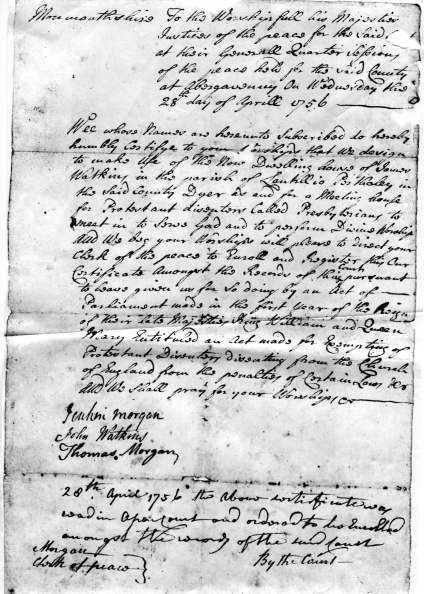 1756 Llantilio Pertholey petition.jpg