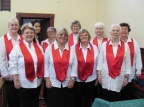 Local Ladies Choir singing at the Chapel 2022
